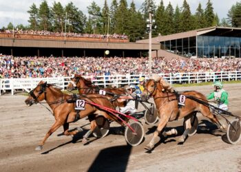 B. Helmiina (12) jätti avausmatkan loppusuoralla taakseen Oktaavian (1) ja Mariminin (6).