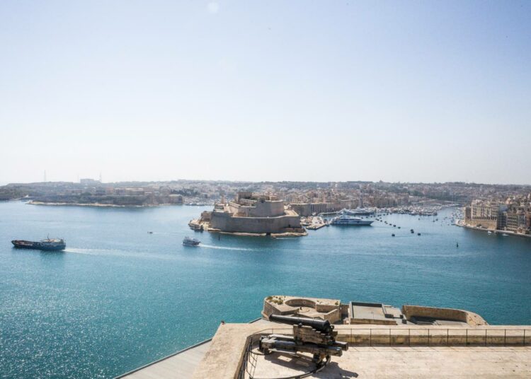 Maltan pääkaupunkia Vallettaa vartioi 1500-luvulta peräisin oleva linnoitus.