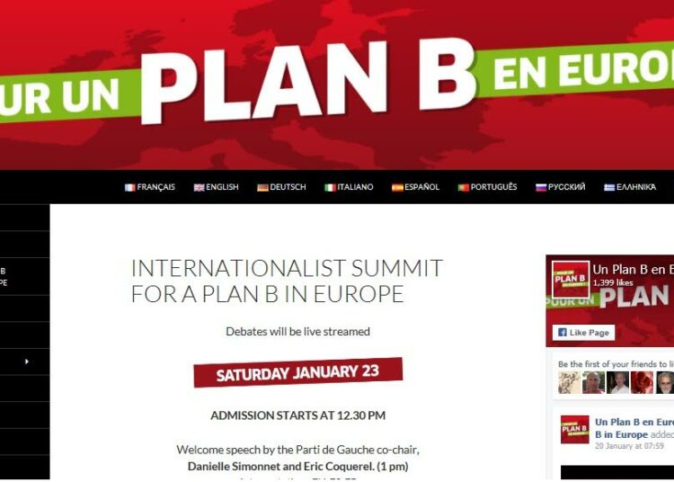 Vasemmiston Plan B -tapahtumat jatkuvat kuukauden kuluttua.