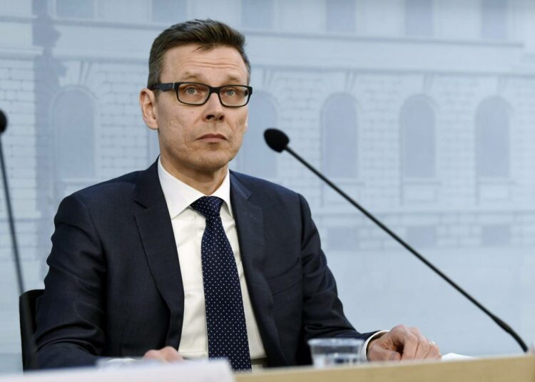 Valtiovarainministeriön ylijohtaja Mikko Spolander.
