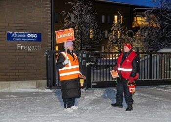 JHL:n lakkovahteja nähtii jo viime viikolla.