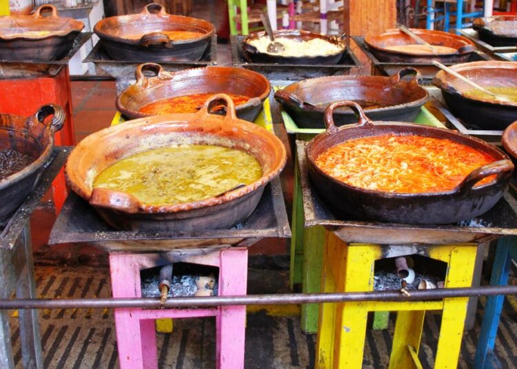 Pavut ovat perusruokaa Meksikossa.