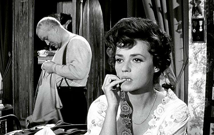 Kamarineidon päiväkirja on Luis Buñuelin elokuva kamarineidosta, joka ottaa pestin maalaiskartanosta. Kuvassa Céléstine (Jeanne Moreau).