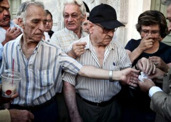 Kreikan eläkeläiset ovat ahdingossa, kuten koko maa.