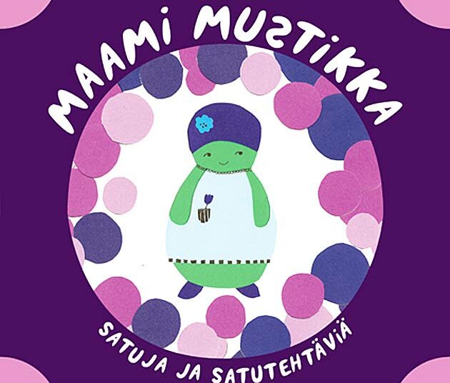 Maami Mustikka -kirjaan on koottu teemoittain satuja, satutehtäviä ja pääosin kierrätysmateriaaleista toteutettavia askartelutehtäviä.