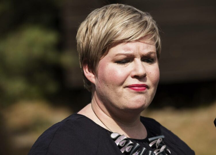 Keskustan puheenjohtaja Annika Saarikko nousi aiemmin tänä vuonna valtiovarainministeriksi Matti Vanhasen tilalle.