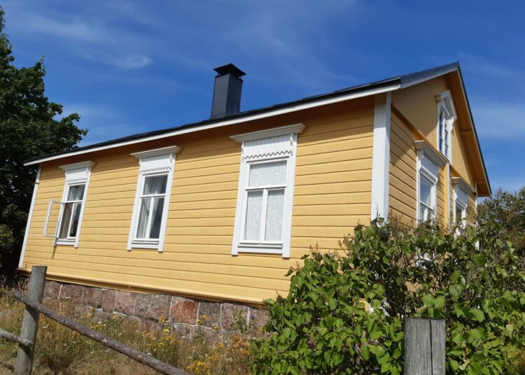 Suomi-Filmin vaalean sankarin Kullervo Kalskeen kotitalo on Tammion saaressa.