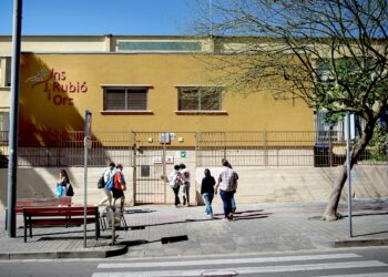 Sant Boin yläaste on monikulttuurinen, ja arki sujuu pääosin ilman ongelmia.