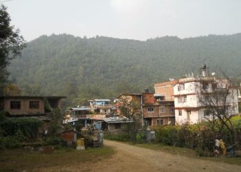 Nepalin metsien yhteisöhuoltojärjestelmä on niin syvälle juurtunut, ettei edes sisällissota ja pitkittynyt poliittinen epävakaus horjuttanut sitä. Kuvassa Godavarin kylä Kathmandun laaksossa.
