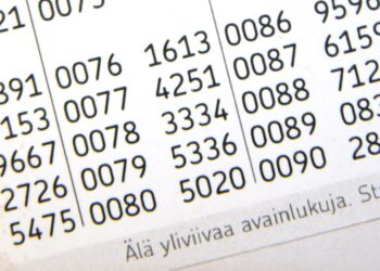 Kännykkävarmenteen kanssa ei tarvita pankkien tunnuslukulistoja, mutta pankkiasiointia varten niitä voidaan tarvita jatkossakin.