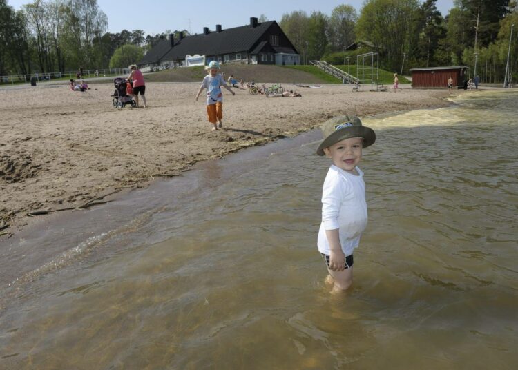 Espoossa aloitettiin vesileikit jo 19. toukokuuta.