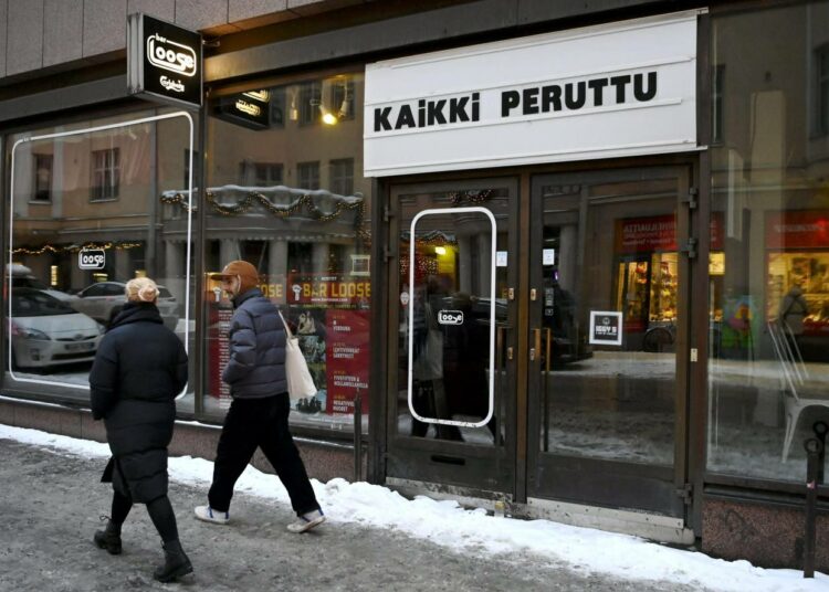 Helsinkiläisravintolan viesti alkukuusta: Kaikki peruttu.