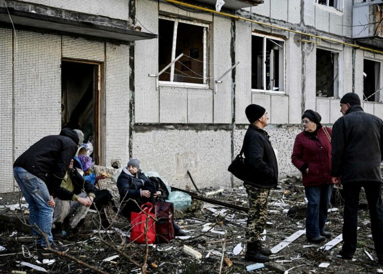 Venäjän ilmaiskut ovat tuhonneet myös asuinrakennuksia Itä-Ukrainassa.