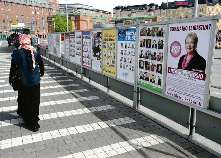 Mikä mahtaa olla EU-vaalien äänestysprosentti?