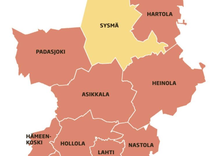 Yhdeksän kunnan liitos kasvattaisi Lahdesta lähes 183 000 asukkaan kaupungin. Uuden Lahden pinta-ala olisi reilu 4 500 neliökilometriä eli yli 33-kertainen nykyiseen verrattuna.