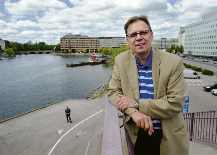 SAK:n puheenjohtaja Lauri Lyly.