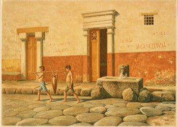 Graffitit (graffitot) eli seinäkirjoitukset säilyivät Pompeijin tuhoutuessa vuoden 79 Vesuviuksen purkauksessa metrien tuhkakerroksen alla.