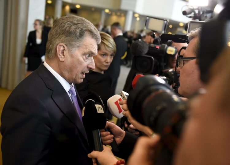 Tasavallan presidentti Sauli Niinistö on joutunut kommentoimaan moniselitteistä puhettaan.