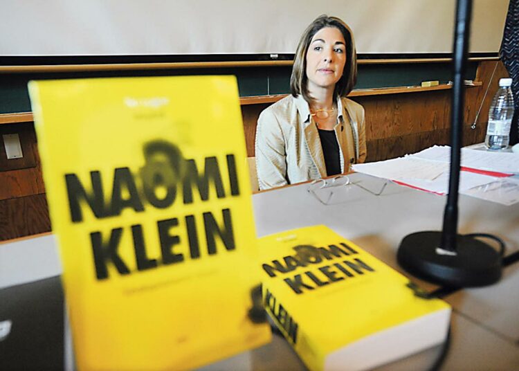 Ari Ojapellon mukaan Naomi Kleinin kirjasta Tuhokapitalismin nousu löytyy avaimia myös nykyisen talouskriisin käsittelyyn.