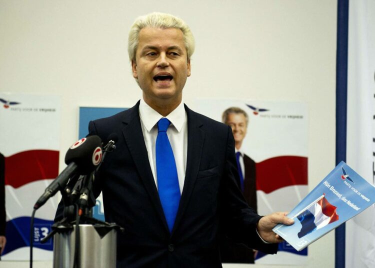 Äärioikeistopoliitikko Geert Wilders on pystynyt paljon vaikuttamaan Hollannin turvapaikkapolitiikkaan.