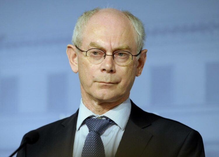 EU:n presidentti Herman Van Rompuy on tutkinut mahdollisuuksia laajentaa yhtenäisempää talouspolitiikkaa