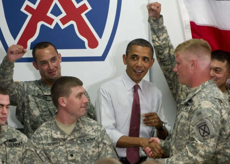Presidentti Barack Obama vieraili kesäkuussa Fort Drumin sotilastukikohdassa New Yorkin osavaltiossa.