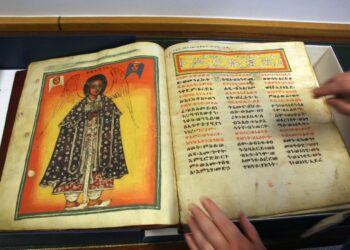 British Libraryssa on noin 350 vanhaa etiopialaista käsikirjoitusta.