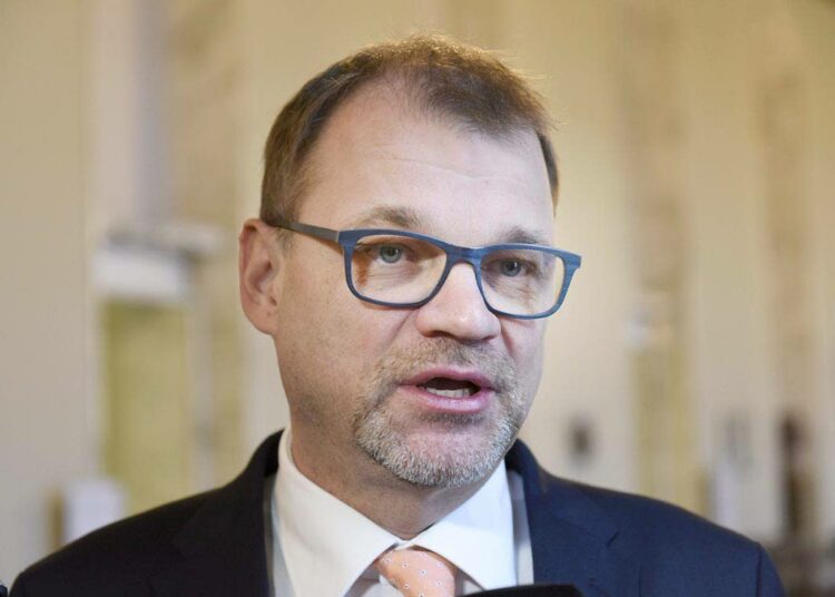 Pääministeri Juha Sipilä
