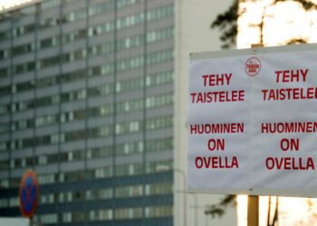 Tehy taisteli sopimuksistaan vuonna 2007.
