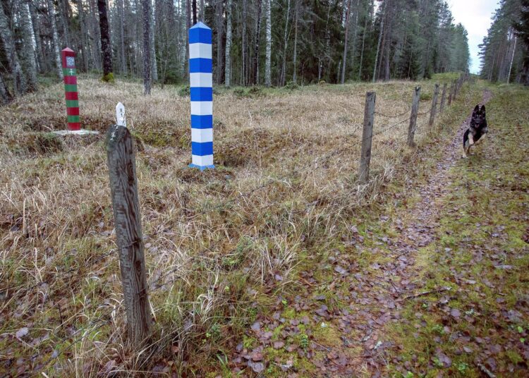 Varpaanlahden rajavalvonta-alue Suomen ja Venäjän raja-alueella Imatralla.