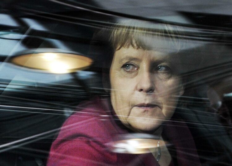 Liittokansleri Angela Merkel on myös ?Ossi? eli entisestä Itä-Saksasta lähtöisin.