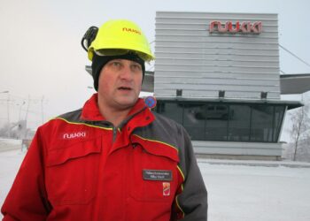 Pääluottamusmies Mika Vuoti.