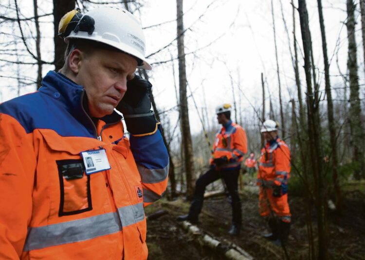 Pekka Perää esittävä Jani Volanen sanoo, että tässä minulla on henkilö, jolla on missio joka menee munilleen.