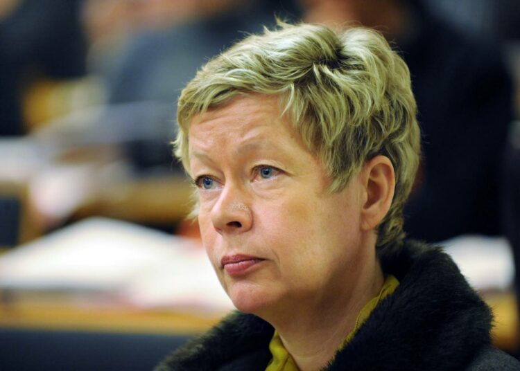 Teknologiateollisuuden varatoimitusjohtaja Eeva-Liisa Inkeroinen.