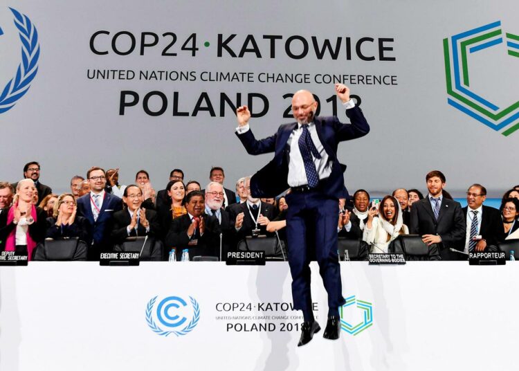 Puheenjohtajana toimineen Puolan energiaministerin Michal Kurtykan riemuhyppy päättäjäisissä jäi mieleen Katowicesta.