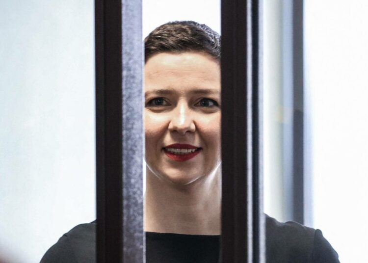 Maryja Kalesnikava tuomittiin syyskuussa 11 vuoden vankeuteen.