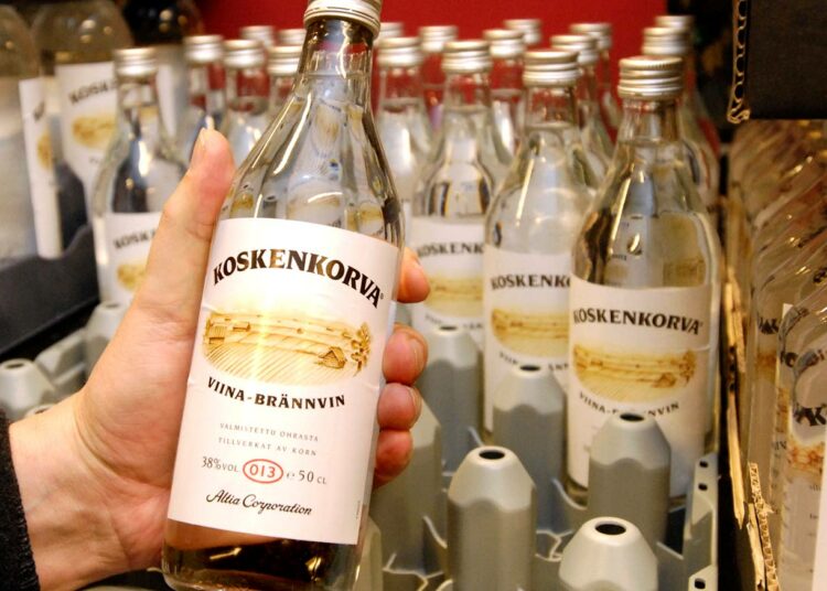 Jatkossa Koskenkorva-pullon etiketissä pitää lukea viinan sijasta vodka.