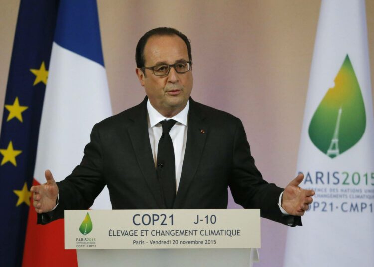 Ranska isännöi ilmastokokousta joulukuussa.