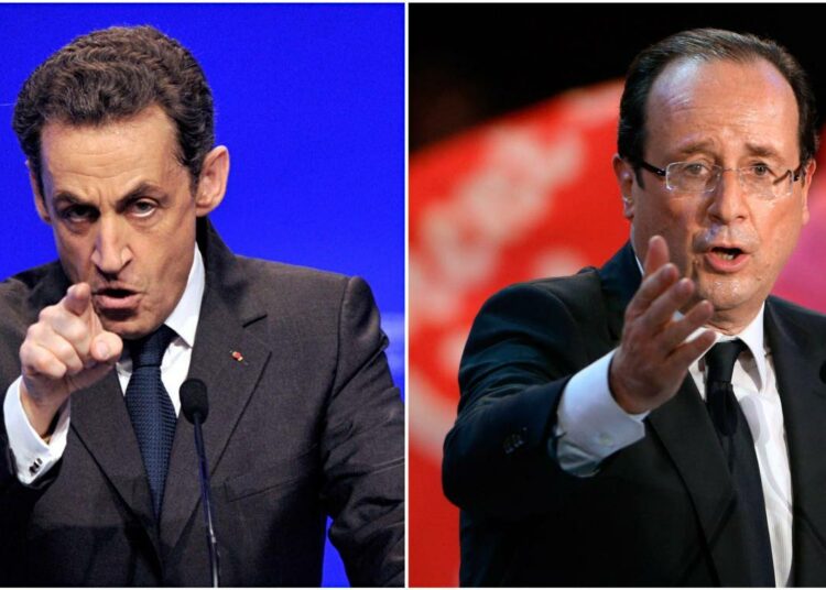 Nicolas Sarkozy ja François Hollande ottavat yhteen ratkaisevalla kierroksella sunnuntaina.