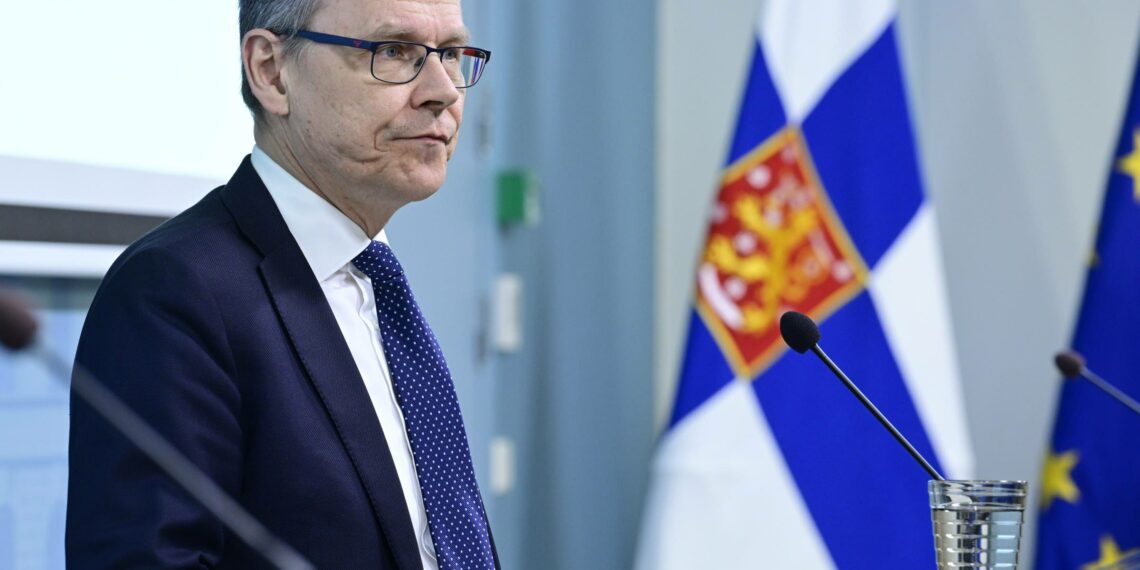 Valtiovarainministeriön ylijohtaja, osastopäällikkö Mikko Spolander esitteli ministeriön talousennusteen Helsingissä keskiviikkona.