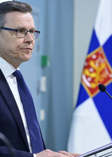 Valtiovarainministeriön ylijohtaja, osastopäällikkö Mikko Spolander esitteli ministeriön talousennusteen Helsingissä keskiviikkona.