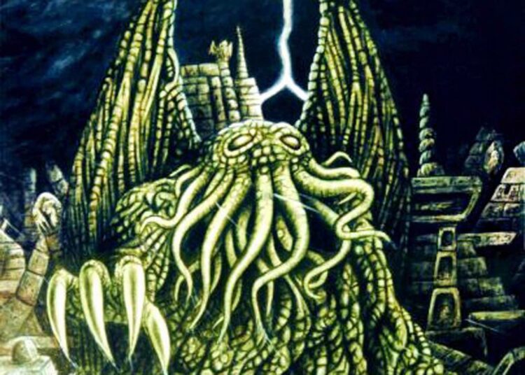 Suuri Cthulhu on edesmenneen kirjailija H.P. Lovecraftin luoma kuvitteellinen jumalolento.