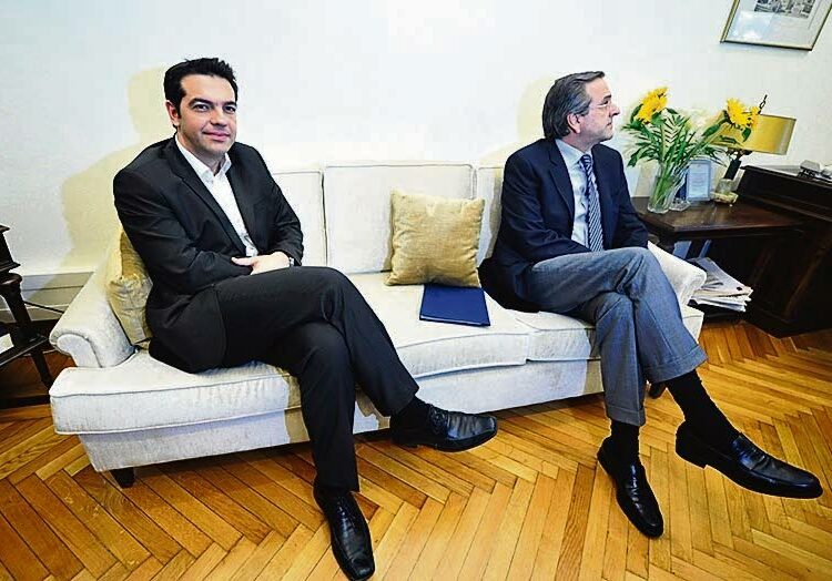 Kreikan vasemmistojohtaja Alexis Tsipras ja konservatiivijohtaja Antonis Samaras ovat turhaan yrittäneet muodostaa maahan uutta hallitusta. Todennäköistä on, että kreikkalaiset menevät jo kesäkuussa uudestaan vaaliuurnille.