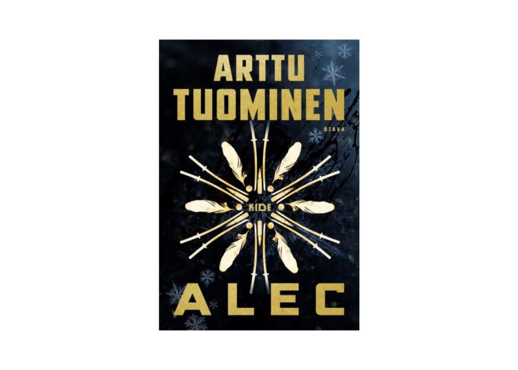 Mika Tuomisen suunnittelemaa Alecin kantta kannattaa katsoa tarkkaan. Paitsi että se on huipputyylikäs, se pitää sisällään vihjeen teoksen sisällöstä.