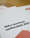 SAK esitteli tänään maanantaina 30.3. tavoitteensa seuraavalle vaalikaudelle.