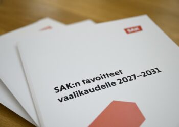 SAK esitteli tänään maanantaina 30.3. tavoitteensa seuraavalle vaalikaudelle.