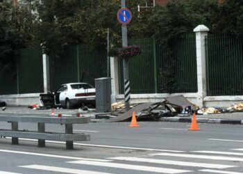 Moskovan länsiosassa viime lauantaina tapahtuneessa rattijuopon aiheuttamassa onnettomuudessa kuoli seitsemän ihmistä.