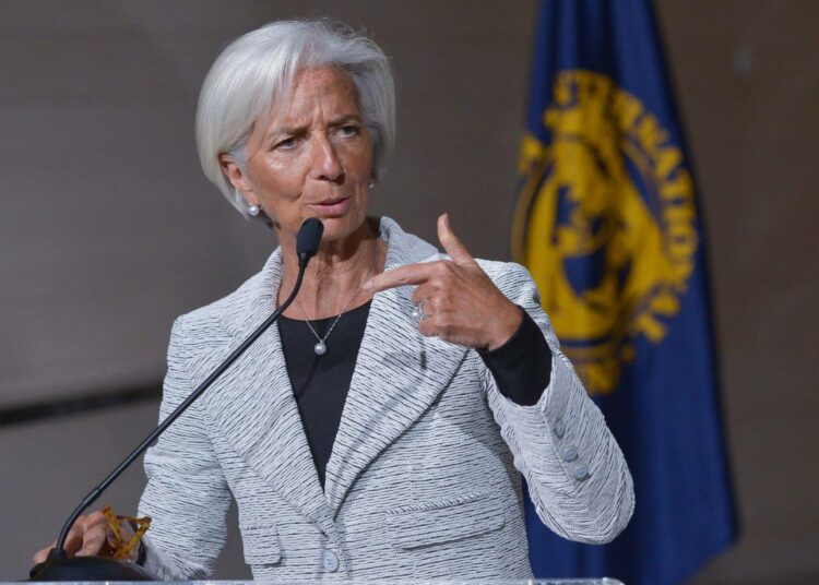 IMF:n pääjohtaja Christine Lagarde arvosteli rajusti pankkeja tiistaina Lontoossa.
