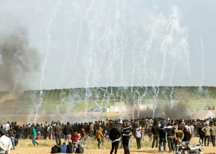 Viime vuoden maaliskuussa alkaneet mielenosoitukset johtivat satojen palestiinalaisten surmaamiseen.