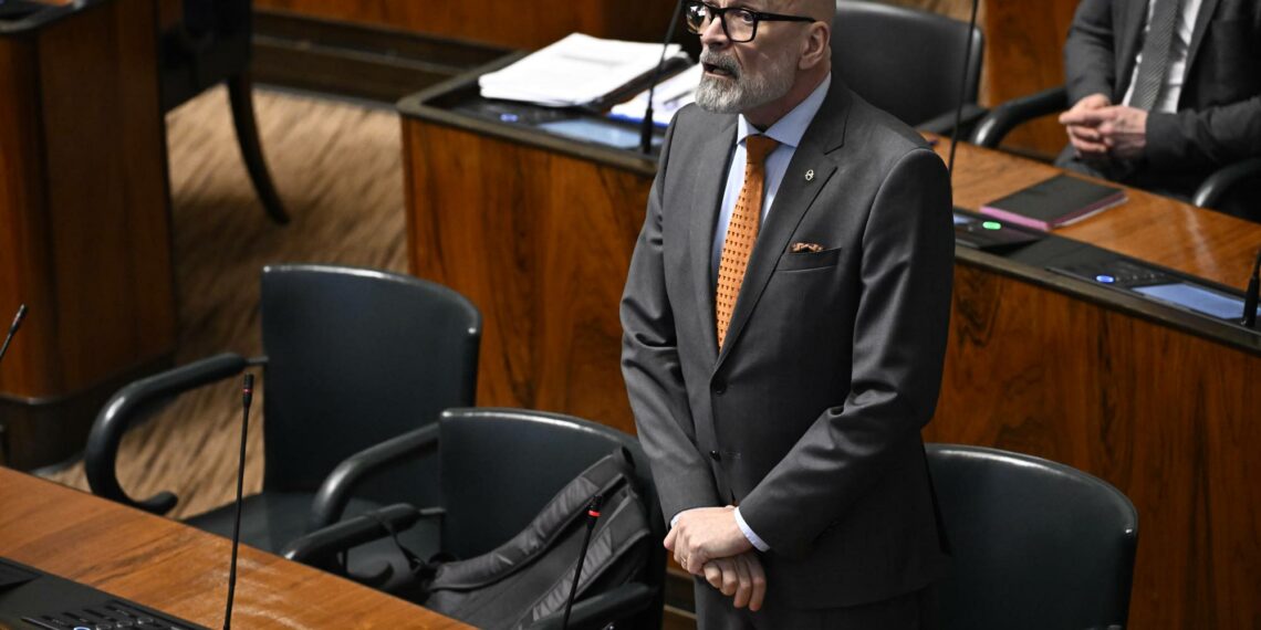 Mauri Peltokangas on perussuomalaisten kansanedustaja ja eduskunnan hallintovaliokunnan puheenjohtaja.